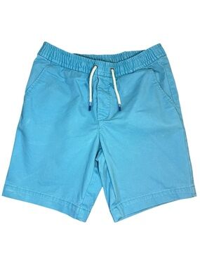 Gap Kids Aqua Bright Blue Pull On Shorts XL Drawstring Summer Spring Casual
